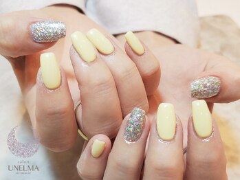 りとる うねるま 博多/レモンイエロー×ラメ