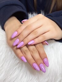 パステルワンカラーネイル