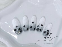 イル 神戸店/逆グラデーション×ハートホロ