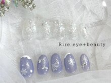 リール アイプラスビューティー(Rire eye + beauty)/クリアリボン/雪の結晶￥5980