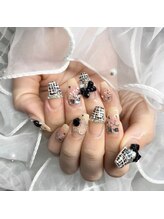 ポミーネイル 池袋店(pomynail)/ツイードネイル