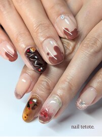 バレンタイン詰め込みデザイン