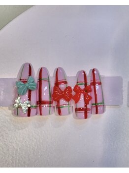 ネイルサロン スラッシュ(SLASH)/【momo】バレンタイン定額コース