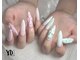 nailsalon YOU.の写真/【完全個室】10本長さ出し+ワンカラー☆爪が折れやすい/爪の形にコンプレックスがある方におすすめ