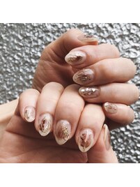 シンプルニュアンスネイル
