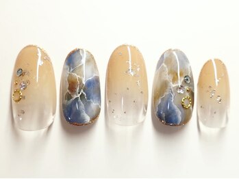 アンドシュシュネイル(&CHOU CHOU nail)/定額￥７９８０