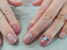 朱花 プルバイシュカ(fle by 朱花)/ピンクネイル