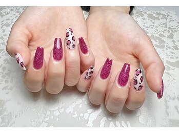 アスピー(Aspii)/スカルプワンカラー+4本アート