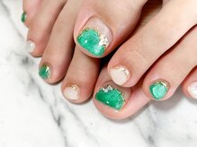 リノ カヒリ アイラッシュ(Lino kahili)/【フット】人気No.1定額アート