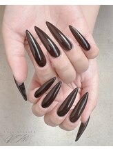 クリーム(Nail Atelier CREAM)/長さだし10本スーパーロング