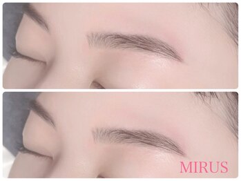ミルス アイビューティー 横浜西口店(MIRUS EyeBeauty)/アイブロウWAX