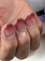 ブリスネイル 名護店(Bliss.nail)&nbsp;オフィスネイルにもおすすめカラーグラデーション