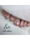 アンドユーネイル(&u nail)の写真/【足元から美しく】サンダルの季節も、ふとした瞬間も自信が持てる♪大人可愛いフットデザインをご提案◎
