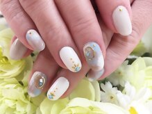 プルミエ ネイル(Premier Nail)/大人素敵ネイル☆タイダイ柄