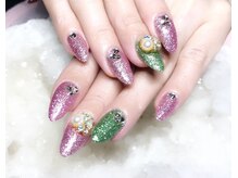 アグン(agung)/キラキラ ラメネイル