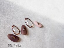 ネイルズ モダ(NAIL'S MODA)/1月新作定額アート/バレンタイン