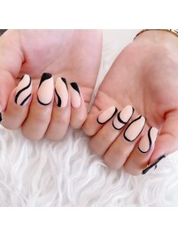 ブラックラインネイル