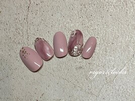 ニュアンス　ピンク　ミラー