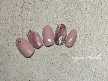 ヴィガー アンド ルックス 白金 目黒(Vigor&Looks)/ニュアンス ピンク ミラー