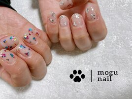 ホログラムネイル/春