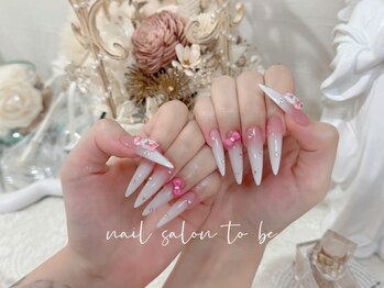 トゥービー 新宿三丁目(To Be)の写真/【モチや亀裂のお悩みに◎】爪の悩みを解決しながら高いアート再現力☆爪の健康を保ちながら美しい指先に♪