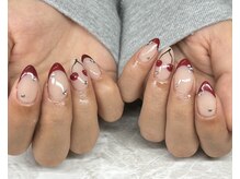 パーミル アイ アンド ネイル クマモト(permille ‰ eye&nail Kumamoto)/さくらんぼネイル