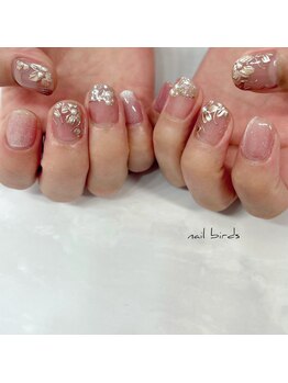 ネイルバーズ(nail birds)/ミラーフラワー