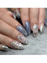 クロレ(Nail Salon COLORE)/フラワーネイル　by. honoka