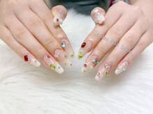 ガーデン(Garden)/キラキラ宝石ネイル