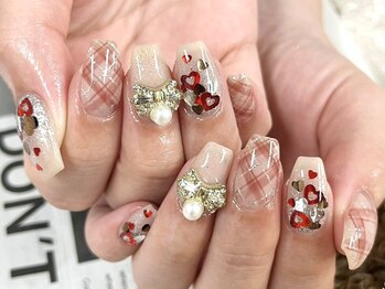 ベーシック 町田本店(Basic)の写真/【初回90minやり放題6980円】SNS持込◎時間内ストーン載せ放題!他店で断られたデザインもBasicなら叶えます