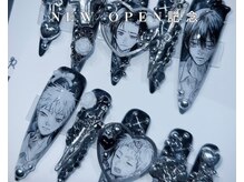 2me studio 心斎橋 [パラジェルネイル/フィルイン/マグネット/長さだし/持ち込み]/マーブルネイル リボンネイル