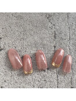 ネイルサロンクリアヴィラ(nail salon clear villa)/trend designコース¥8990