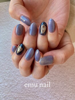 エム ネイル(emu nail)/ワンポイントアート☆