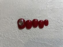 ジュイール ネイル 千葉店(Jouir nail)/ハート×レッド