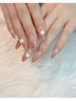 リッシュ ドゥ(RICHE deux)/ちゅるんピンクベージュ