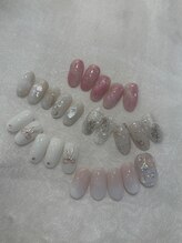 ロマンティックカラー(Romantic color)/春ネイル