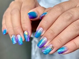 #フィルイン#ニュアンス#ネイル