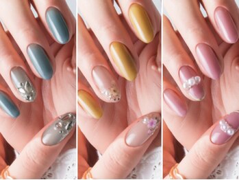 ネイルサロン ディーバ ギンザ(Nail salon Diva GINZA)の写真/【爪を傷めない次世代ジェル使用◎】保ちツヤうるうるNAIL