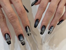 ランド ネイル 博多(LAND)/ブラックデザイン♪♪