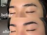 【学割U24】薄眉さんも癖眉さんもこれで完璧！(HBL眉毛パーマ+眉毛WAX)¥4790