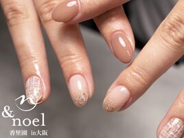 秋冬ネイル ツイードネイル