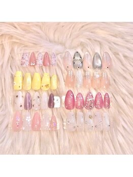 キレイエ ネイルズ(KIREIE NAILS)の写真/定額Design♪トレンド・ガーリー*ワンホン系*韓国*SNSで流行りのアートが盛りだくさんっ*