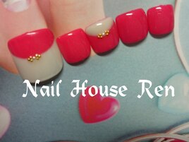 新作フットネイル