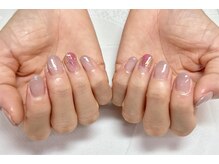 アイリッシュネイル 久屋大通店(Irish Nail)/グレーニュアンスネイル
