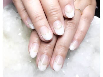 シンプル フレンチネイル