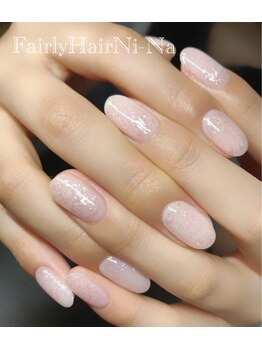 フェアリーヘア ニーナ(Fairy Hair Ni-na)/キラキラワンカラーネイル☆