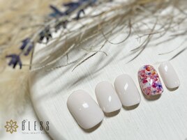 艶やかな水彩フラワーアート＊