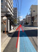 ヨサパーク グランス(YOSA PARK glans)/岡山駅東口からの道案内♪4