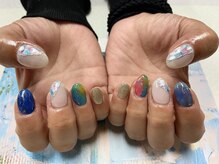 ネイル サロン ヴェレッド(Nail Salon VERED)/タイダイネイル