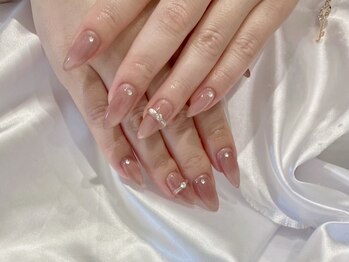 エスポワール(Espoir)の写真/【初回付け替えオフ無料】大人可愛い◇チークネイル◇カラーリングと美フォルムにこだわった上品な指先へ♪